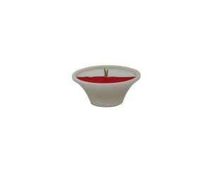 Znicz Ceramiczny 650 Flaga GN krem